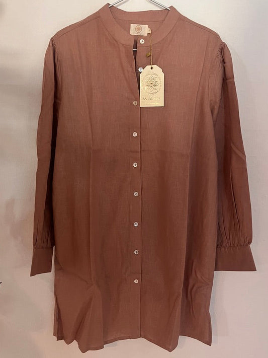 Viola Shirt Dress - Dusty Rose