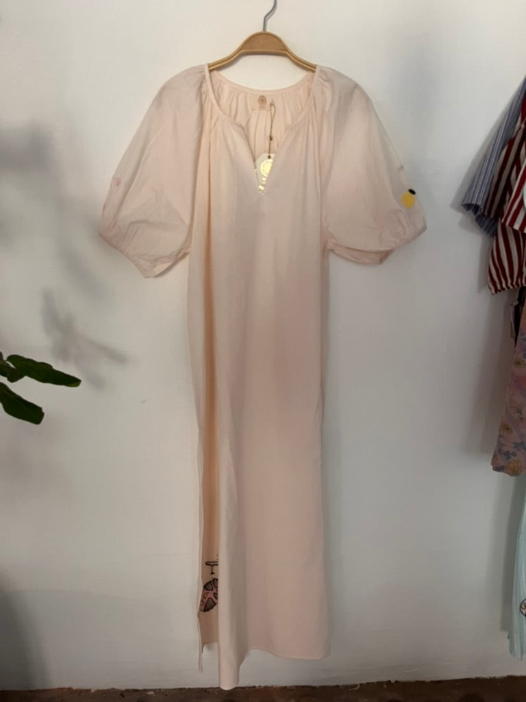 Oyster dress melon