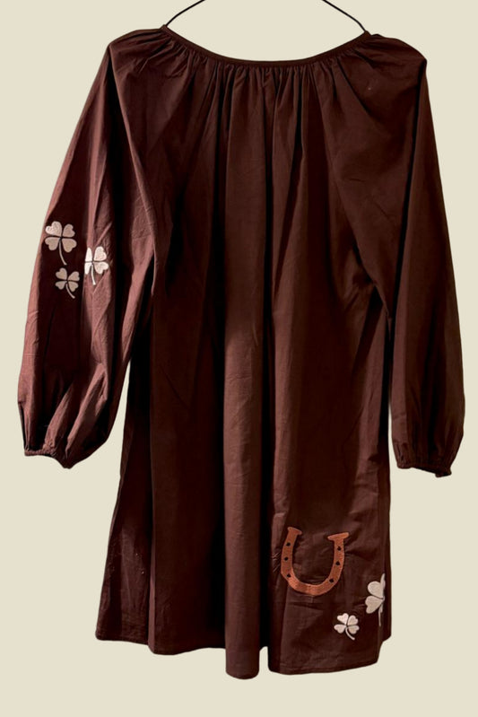 The Good Luck Tunic - Chocolate Brown