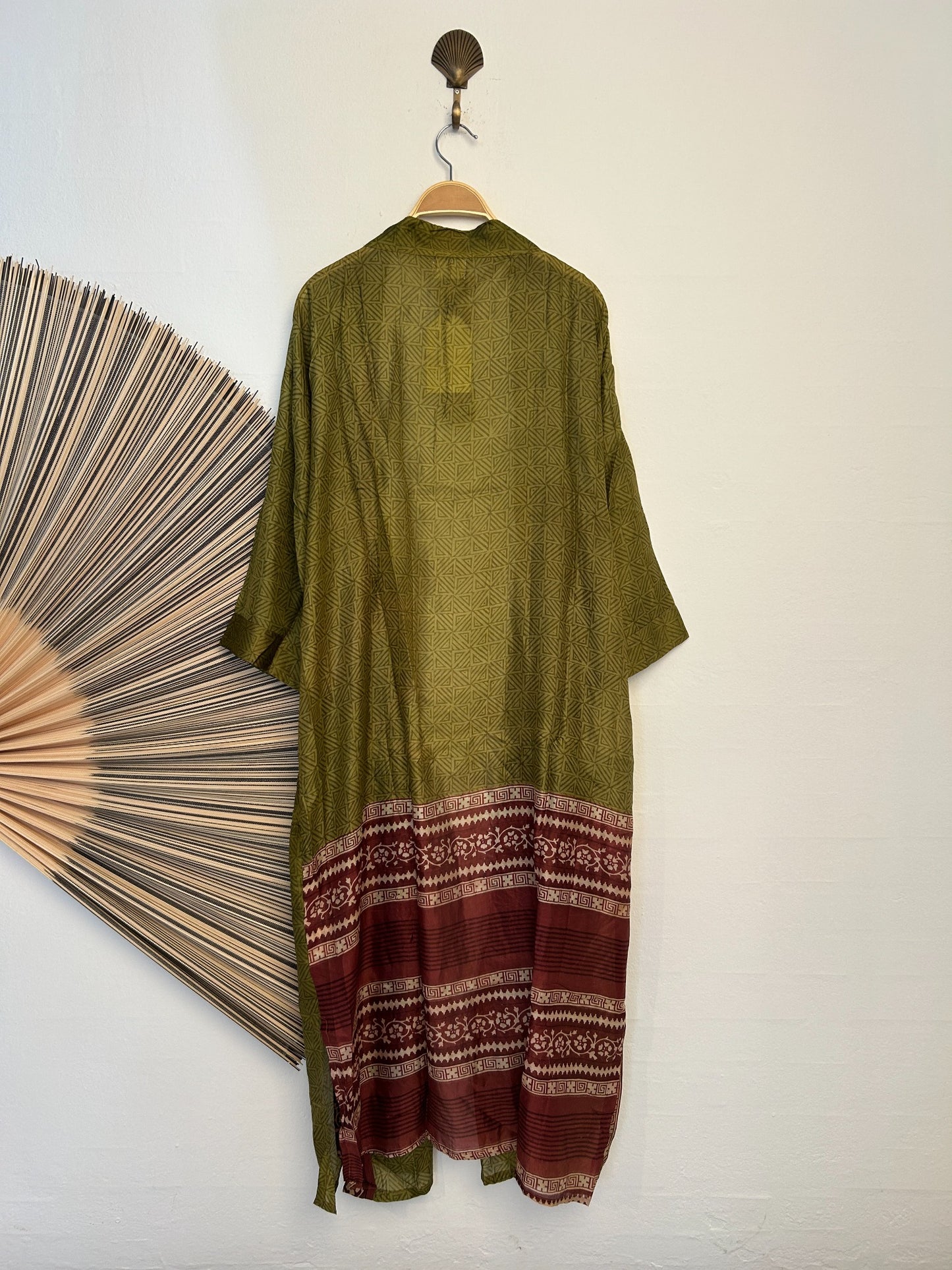 75 Kimono silk long – bagside