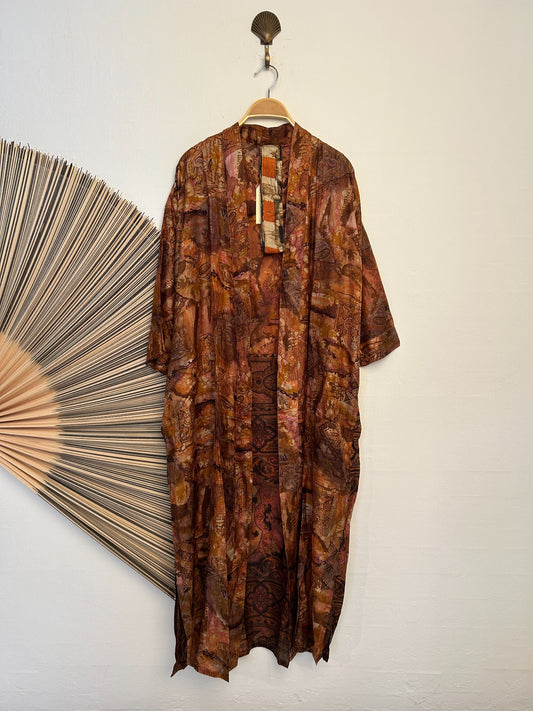 81 Kimono silk long – forside