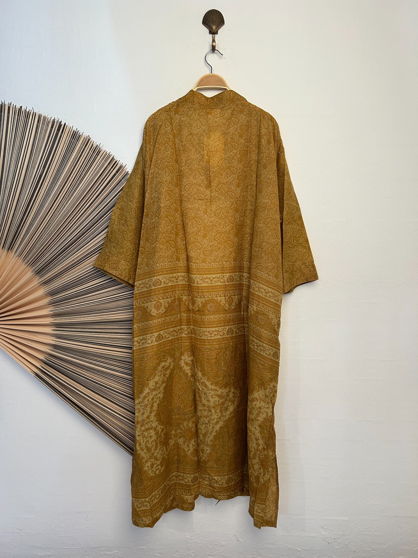 91 Kimono silk long – bagside