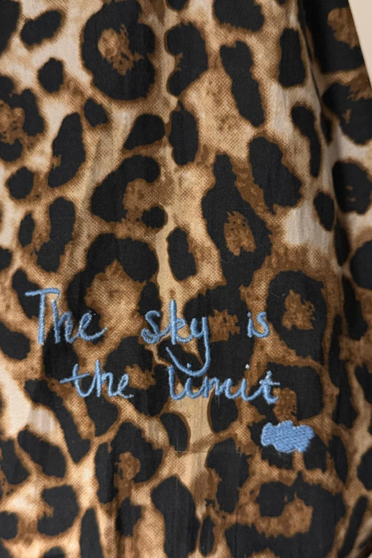 Ana Blouse - Leo (Blue)