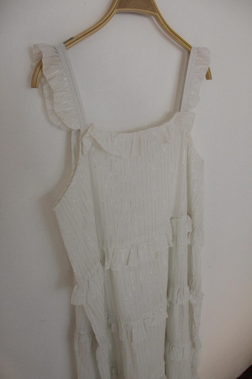 Summer Dress - Silver Stripes