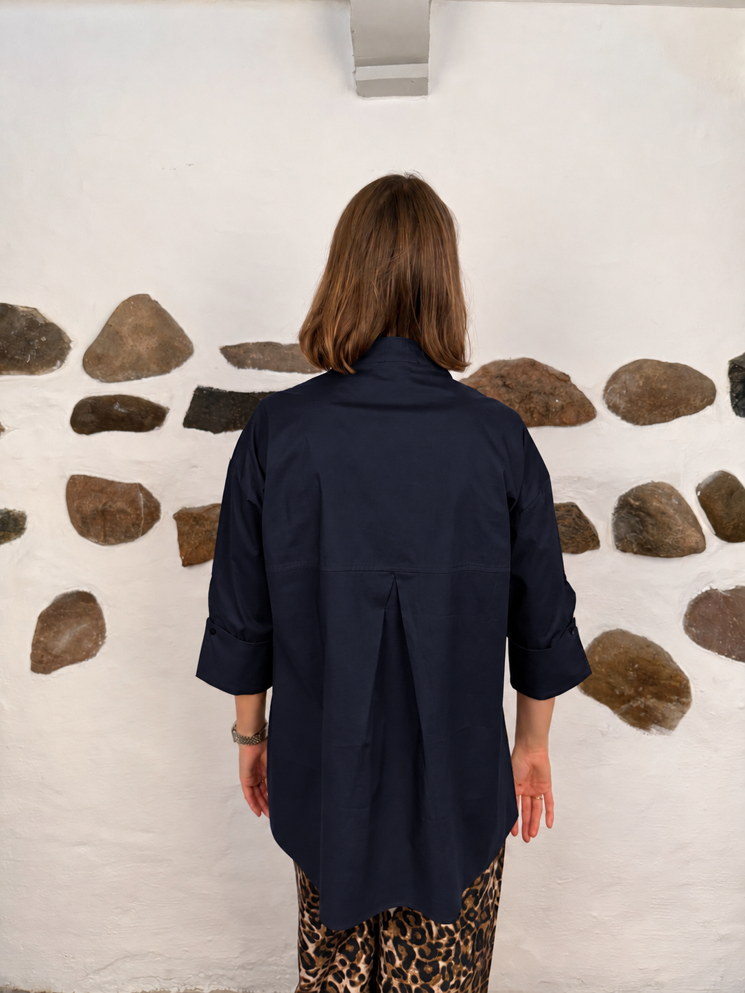 Luna Dolce Vita shirt - Navy blue