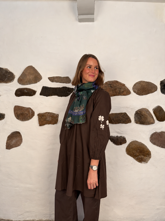 The good luck tunic - Chocolate brown