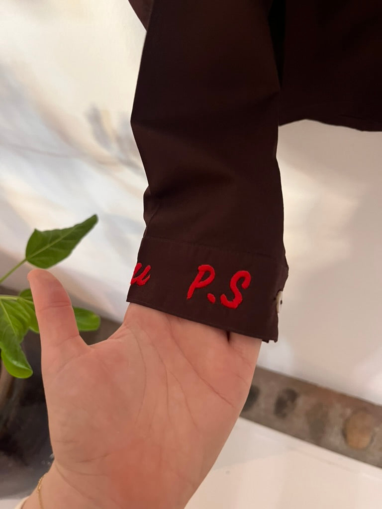 P.S I Love You Shirt - Brown