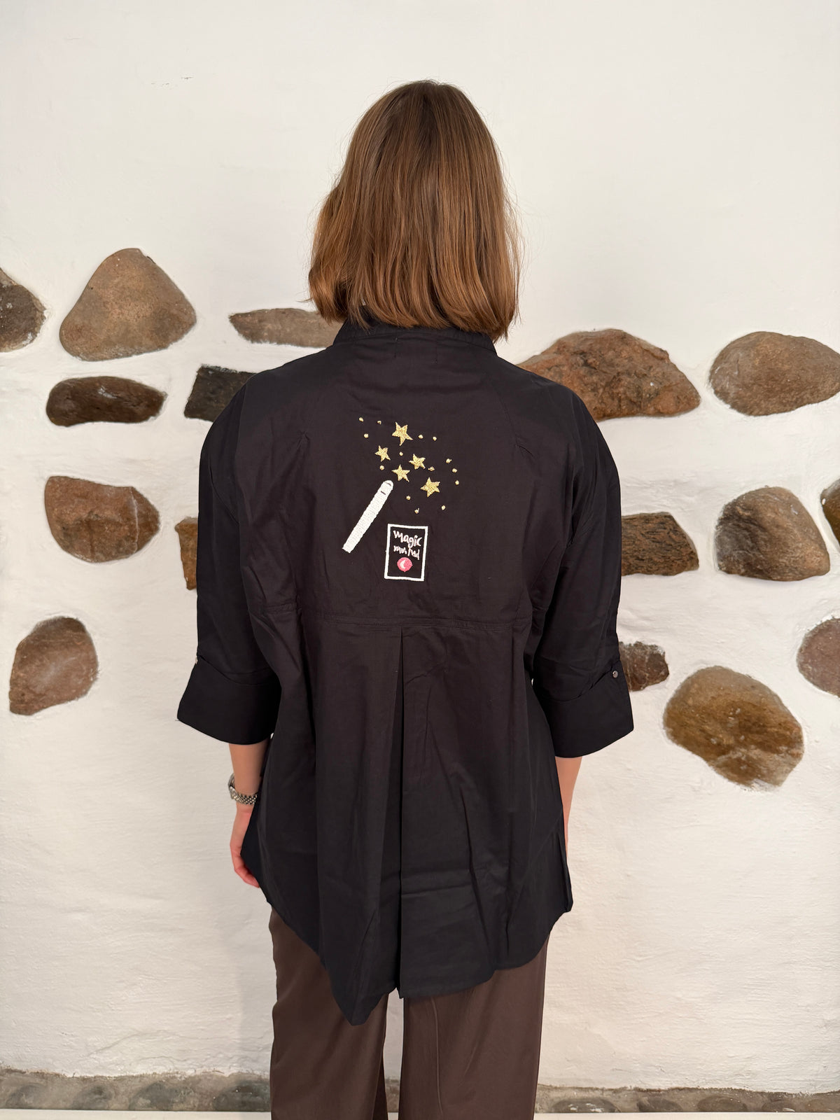 Luna shirt magic - black