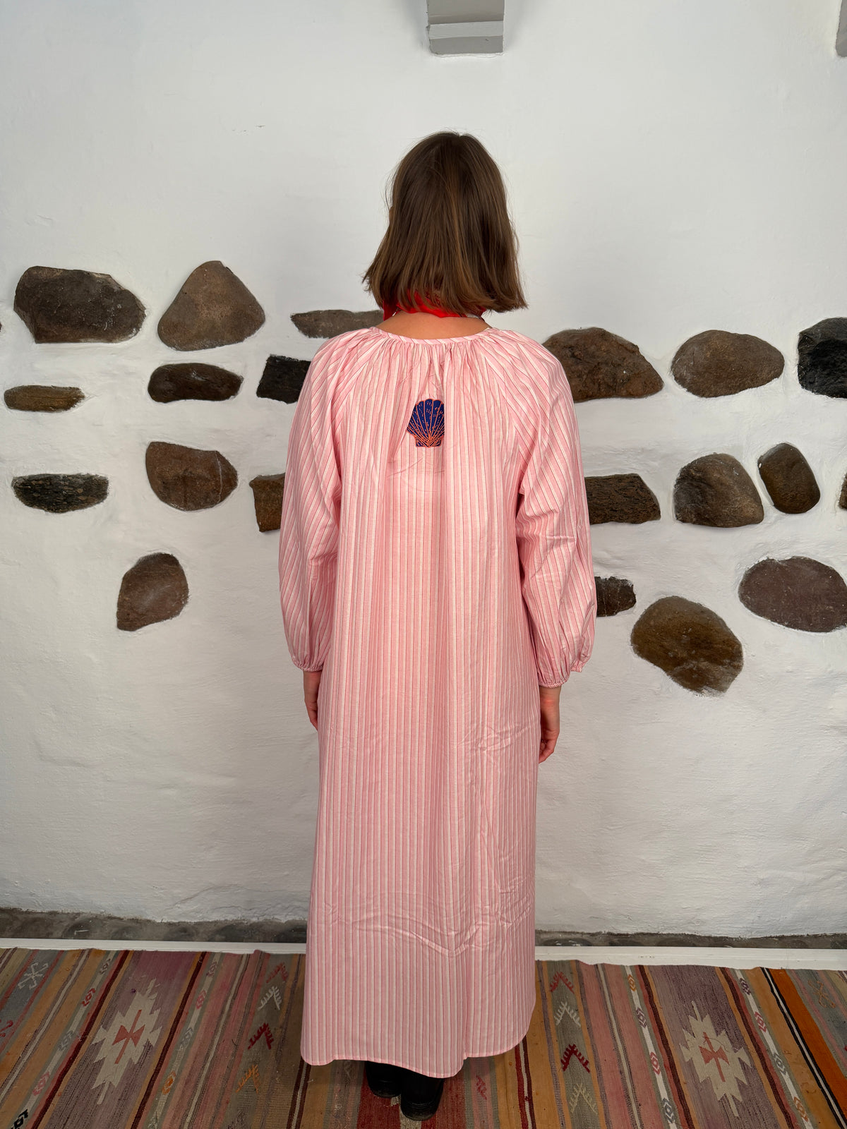 The lobster dress - Rosa stripe