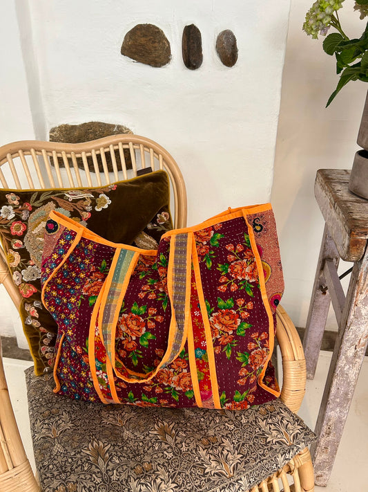 Kantha tote bag 33