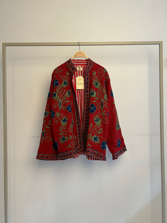 Ibiza Jacket Rust/Grøn