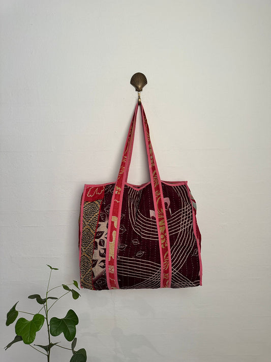 Kantha tote bag - 5029
