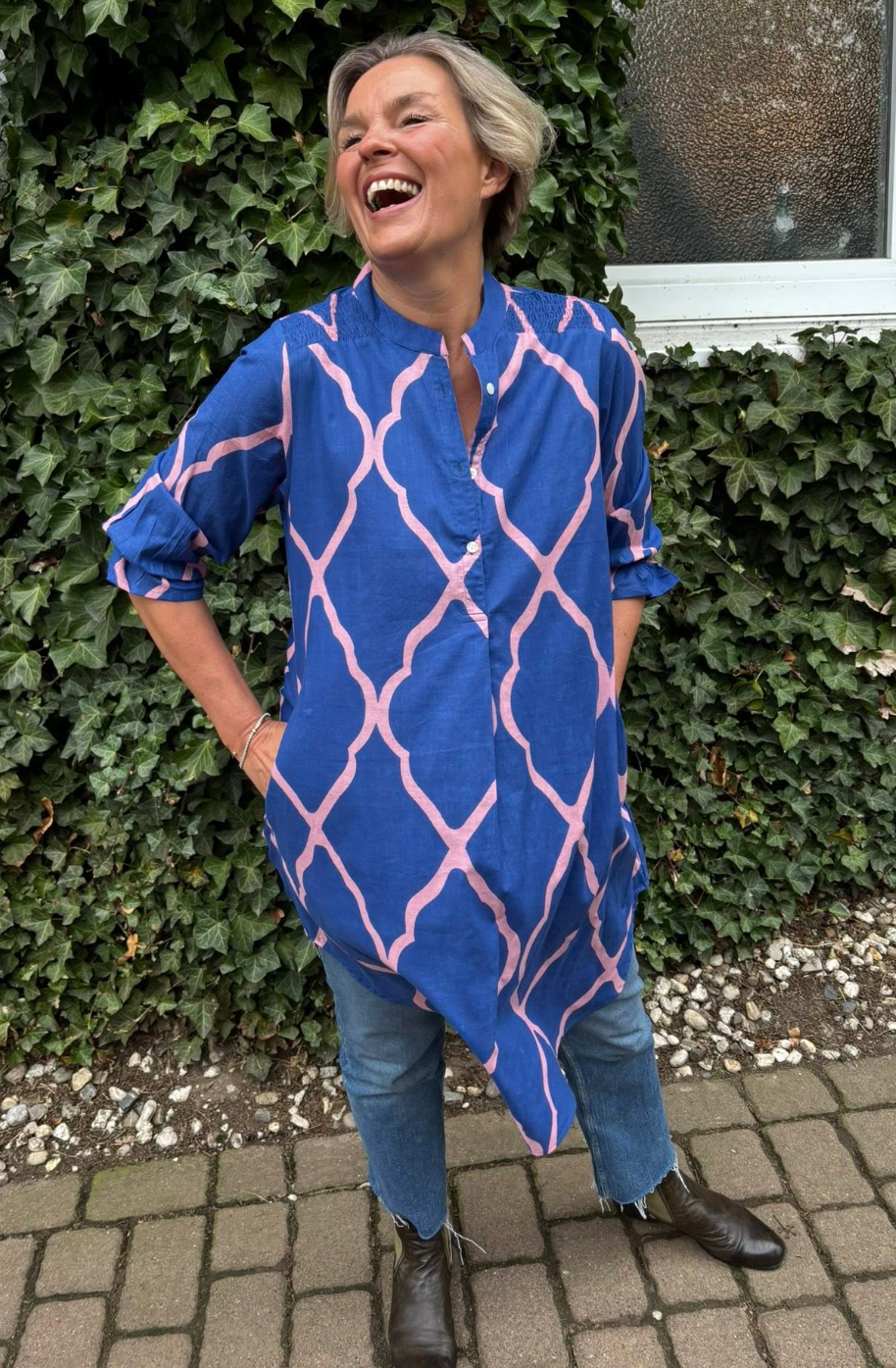 Portofino Dress -Blue
