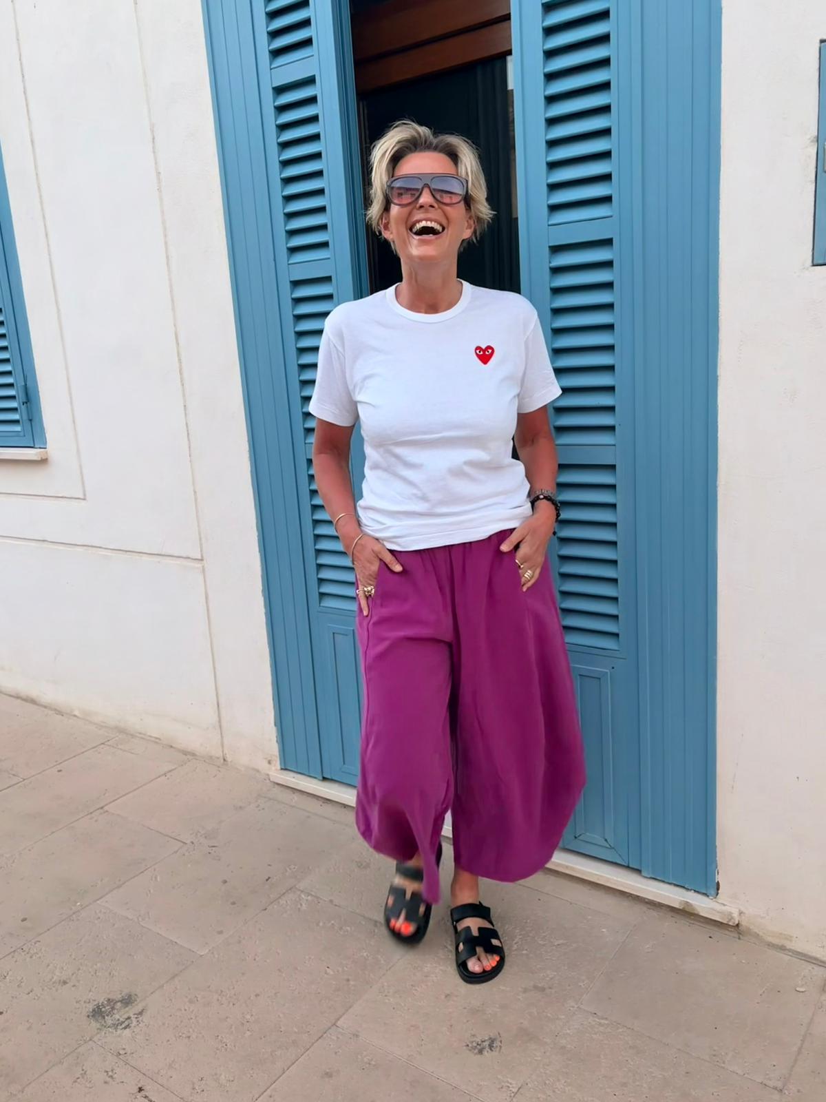 Cannes pants - Fuchsia