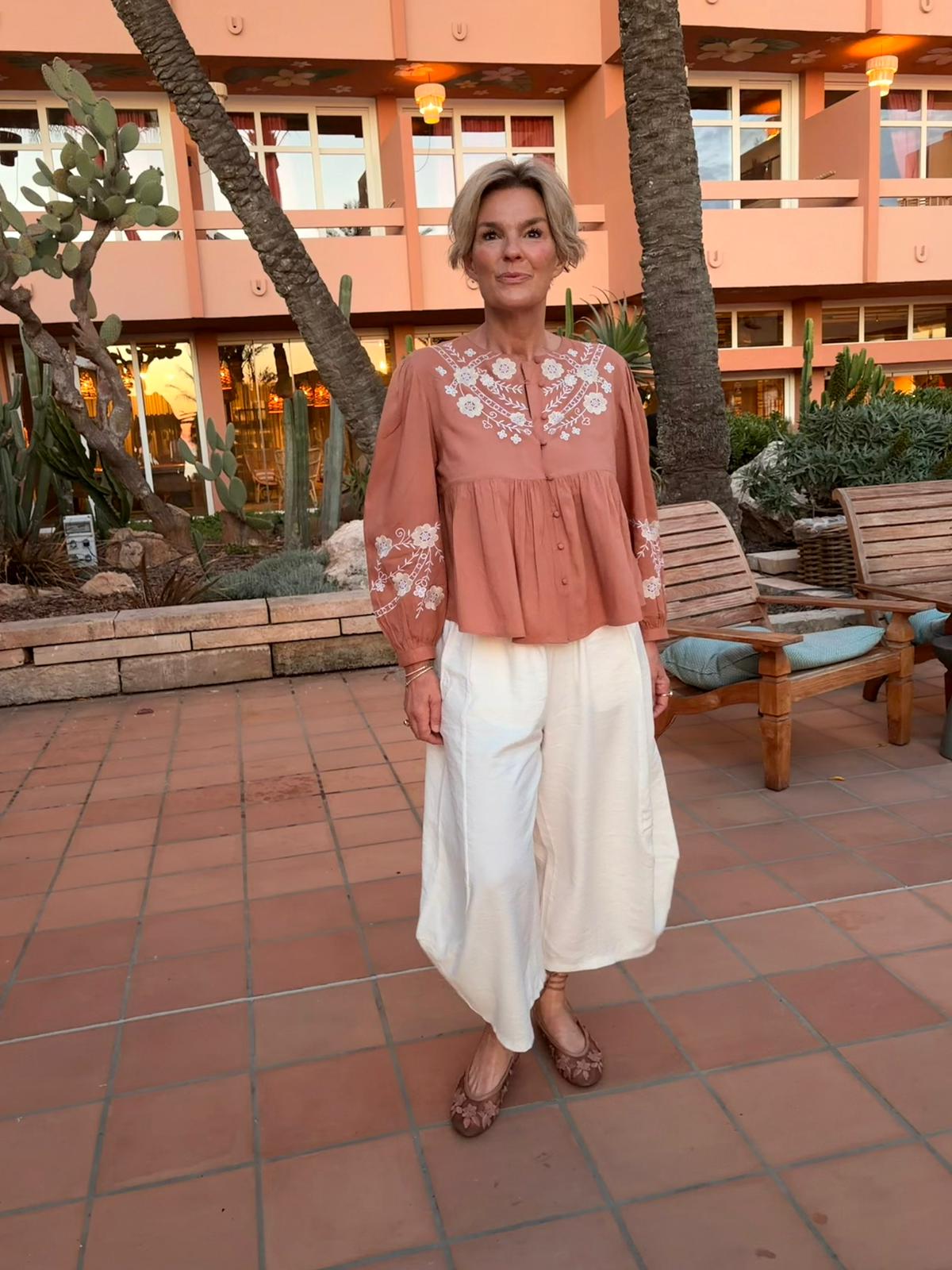 Cannes pants - Hvid