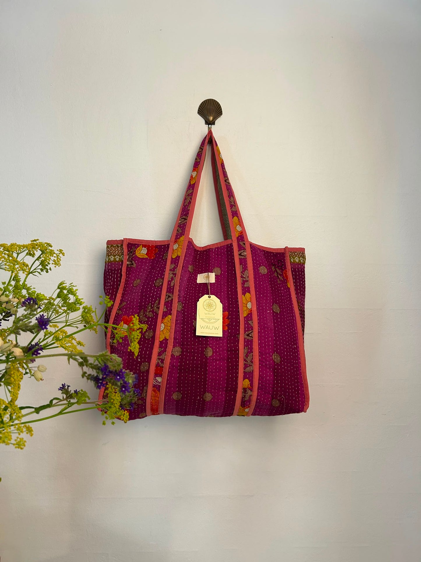 Kantha tote bag 8