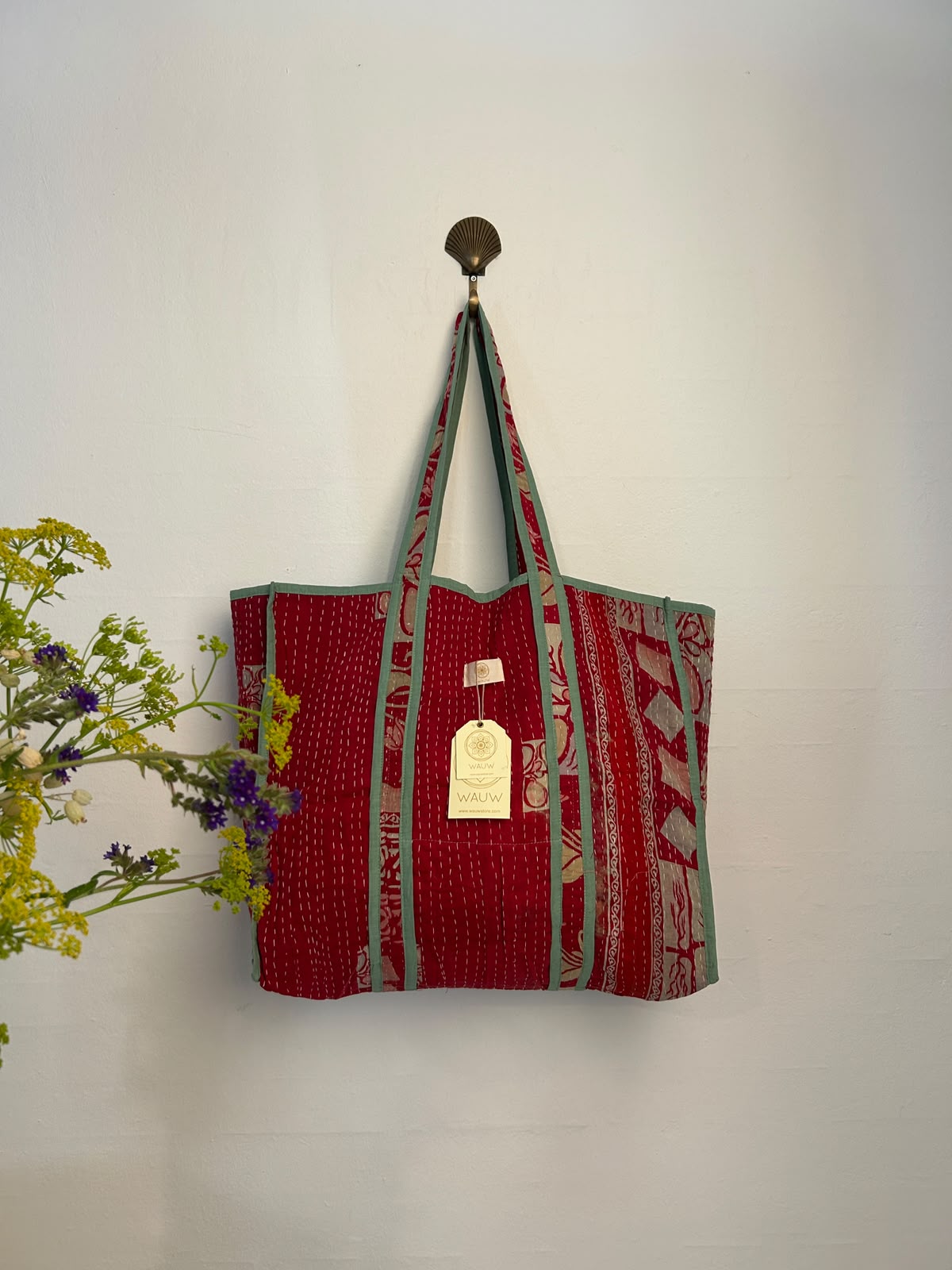 Kantha tote bag 36