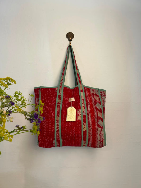 Kantha tote bag 36