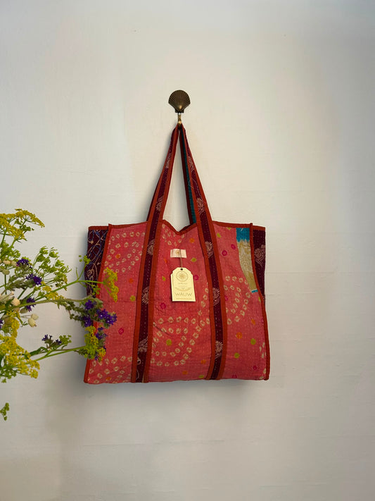 Kantha tote bag 38