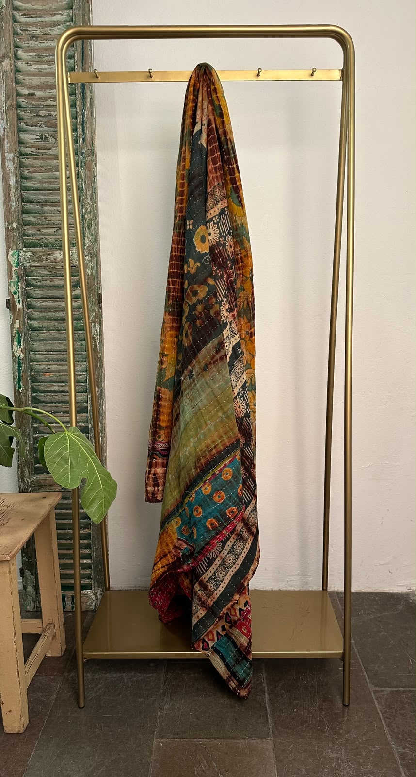 Kantha Tæppe - 1121