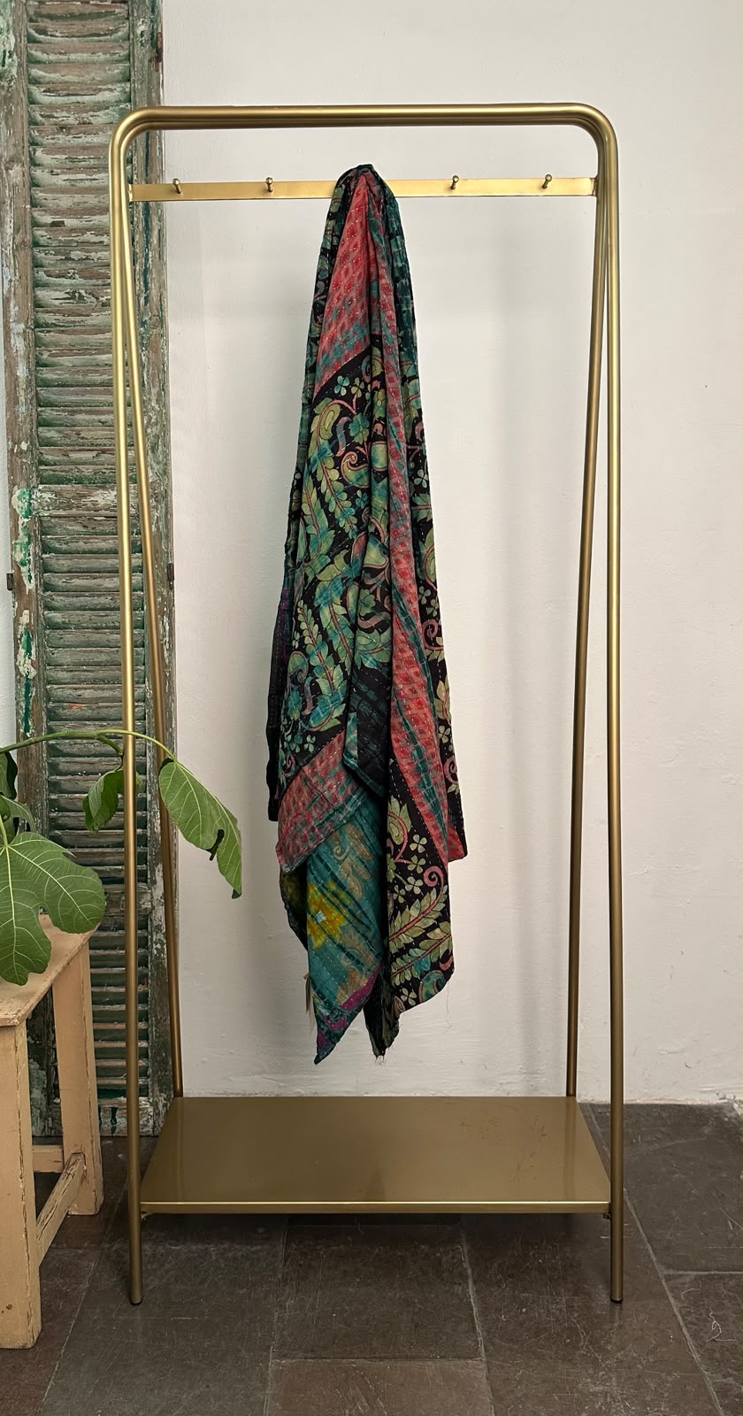 Kantha Tæppe - 1125