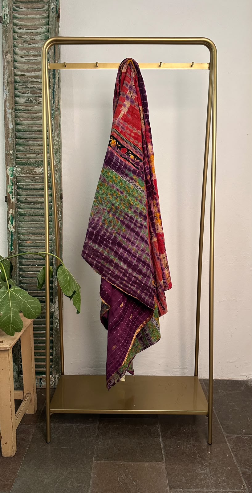 Kantha Tæppe - 1140