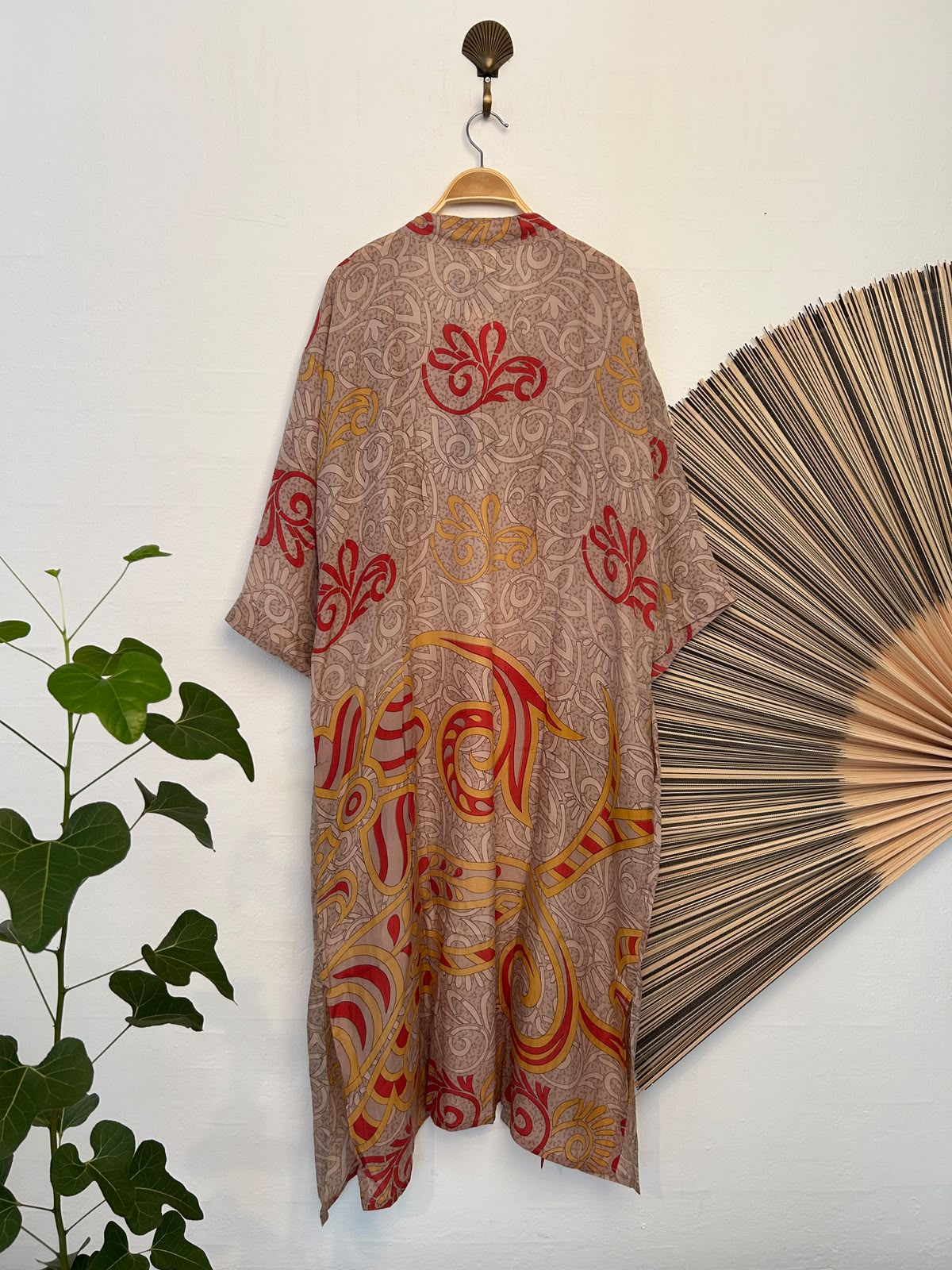 124 Kimono silk long