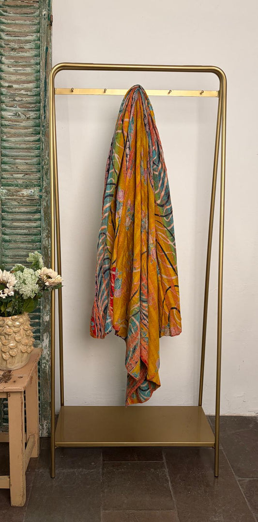 Kantha Tæppe - 1160