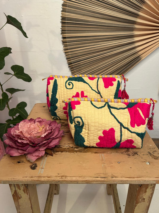 Suzani cosmetic bag sæt - 5198