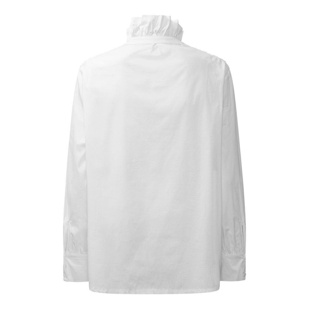 Agnes shirt i paper white set bagfra