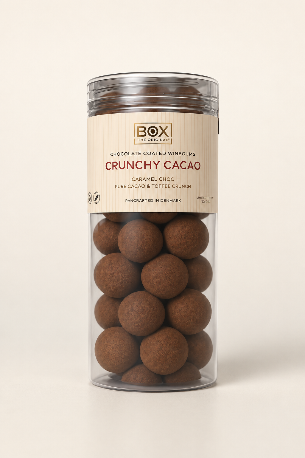 Crunchy Cacao - Chocolate coated winegum