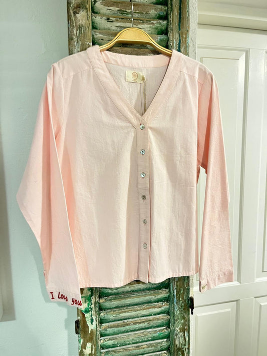 P.S I Love You Shirt - Pink Marsmallow