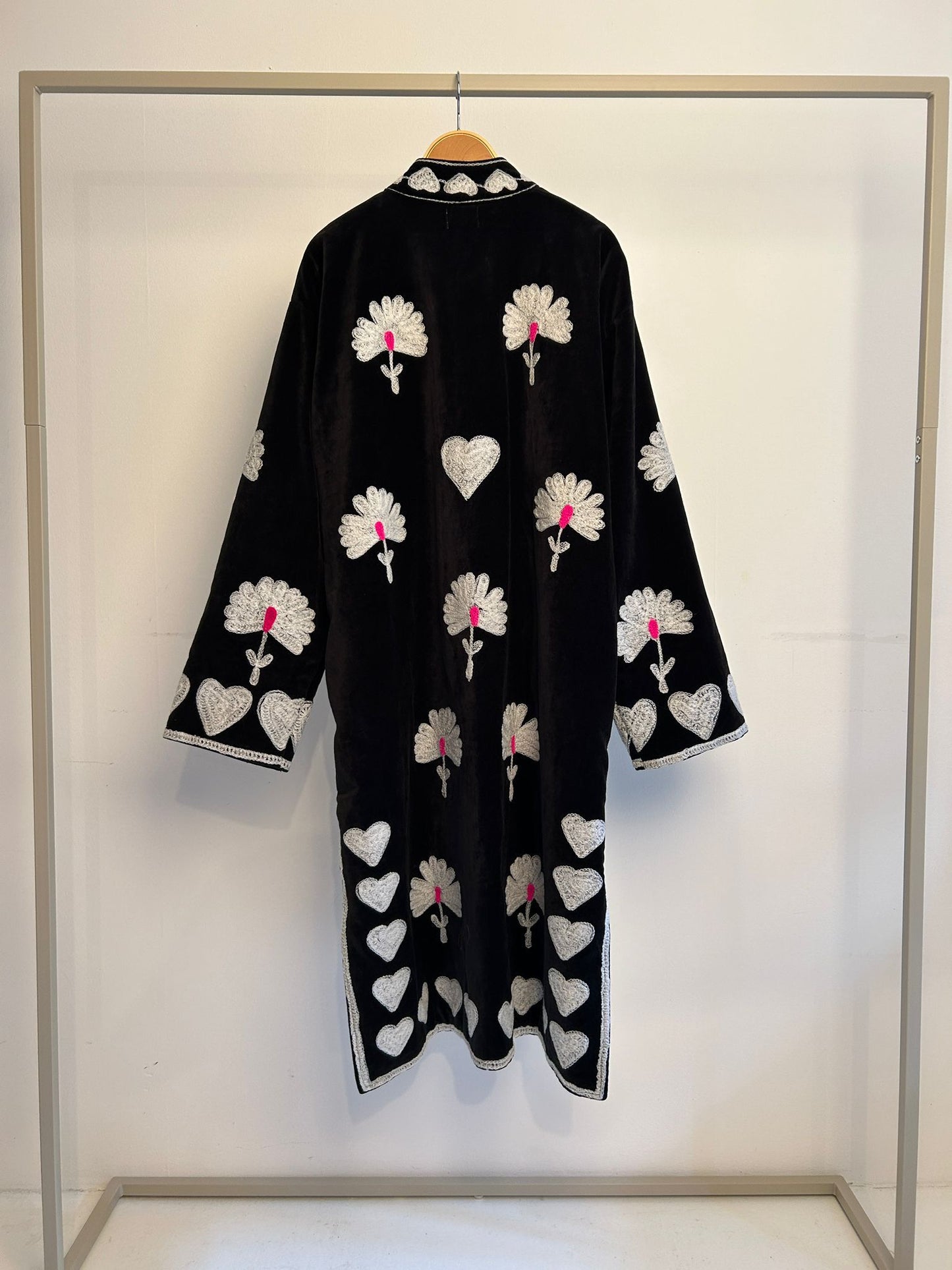 Love jacket Kulsort/Pink - One size