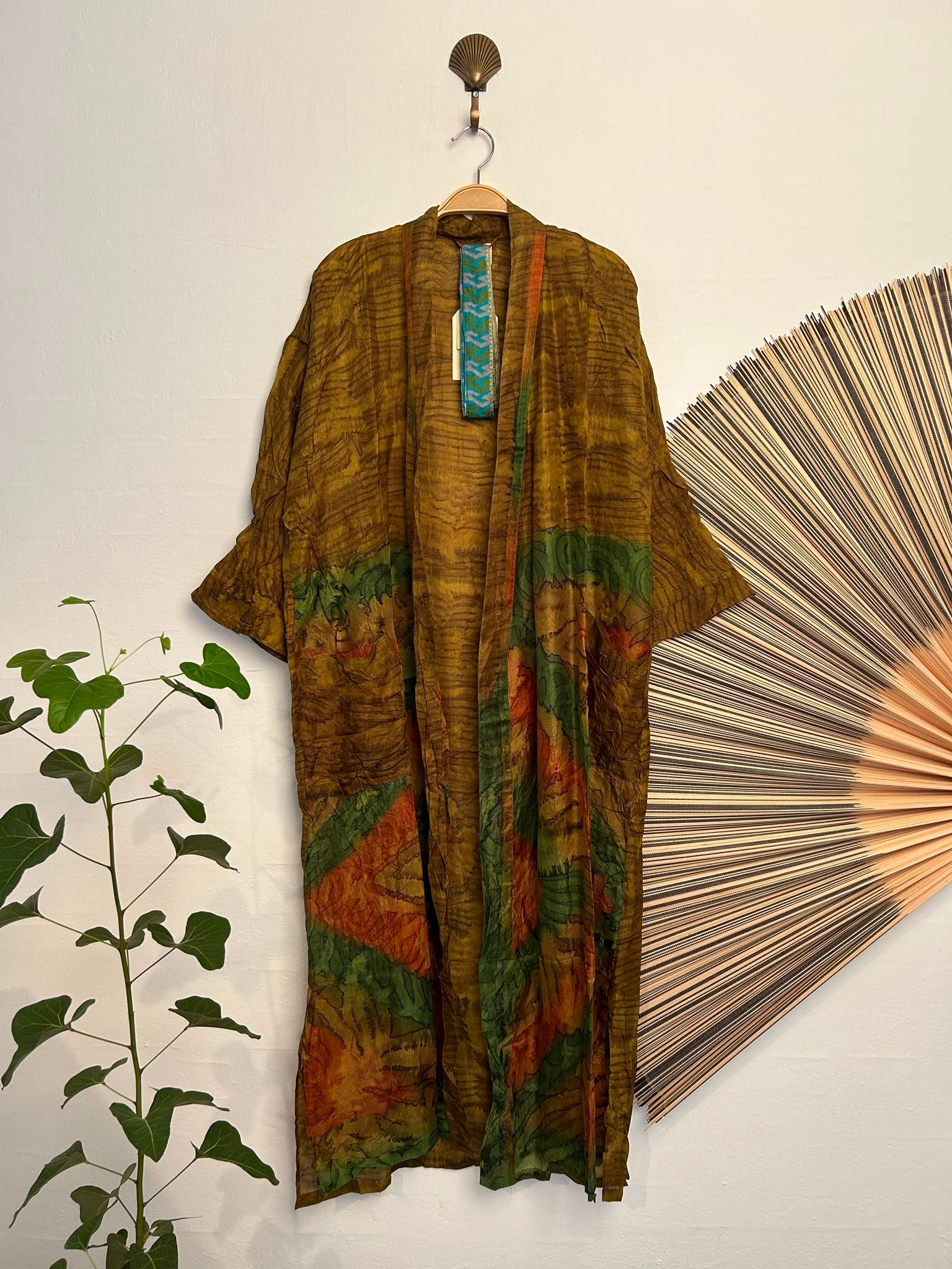 109 Kimono silk long – forside