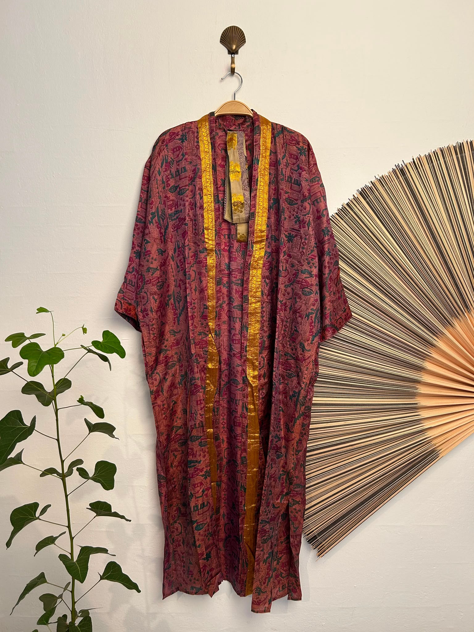 111 Kimono silk long – forside