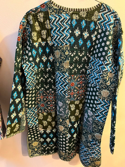 Lulu Jacket Long - Green