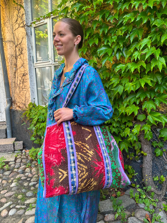 Kantha tote bag 6