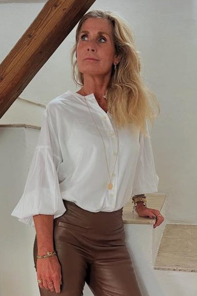 Emma Shirt - Paper White