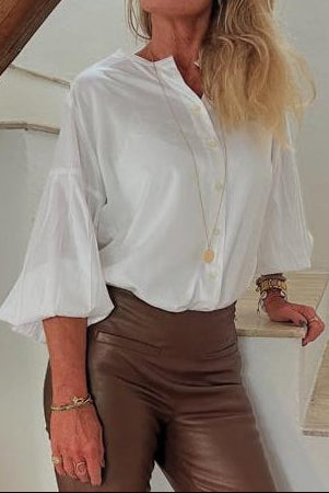 Emma Shirt - Paper White