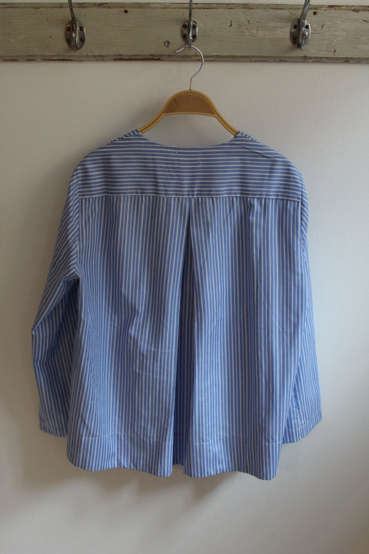 Ulrikke Shirt - Blue Stripe