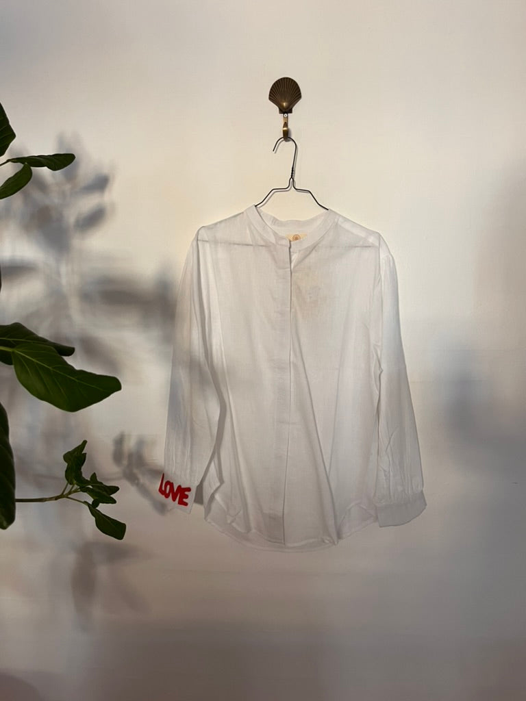 Love shirt hvid
