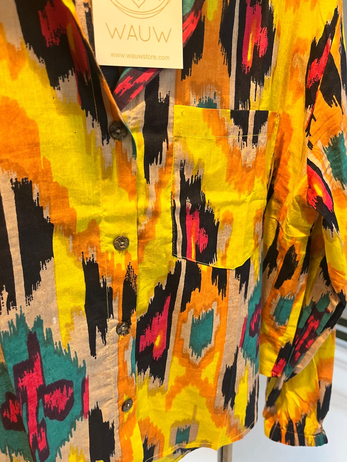 Ruth Basic Shirt - Yellow