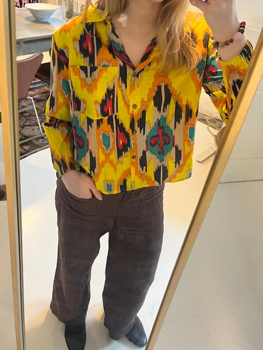 Ruth Basic Shirt - Yellow