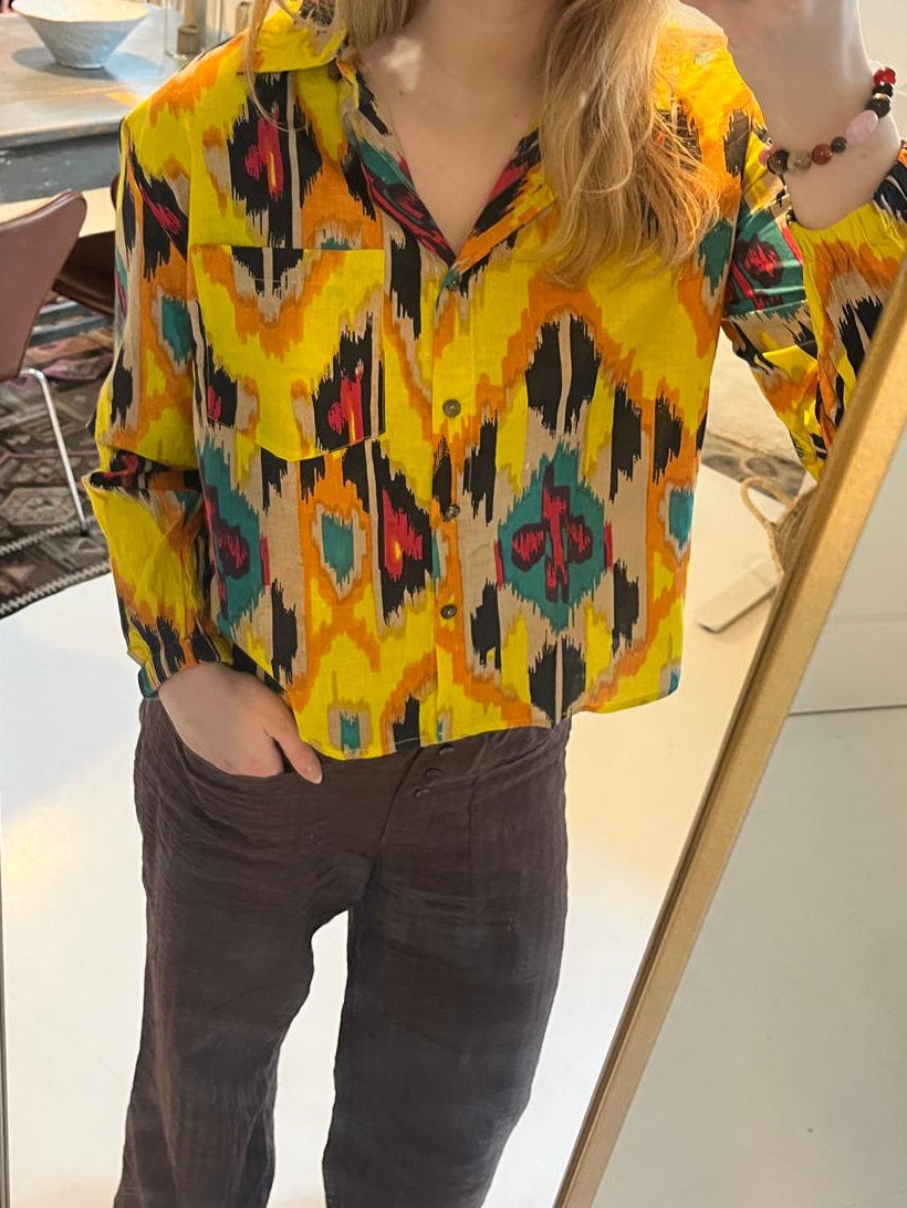 Ruth Basic Shirt - Yellow