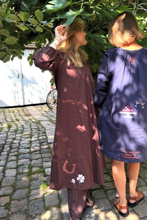 The Good Luck Dress - Chocolate Brown
