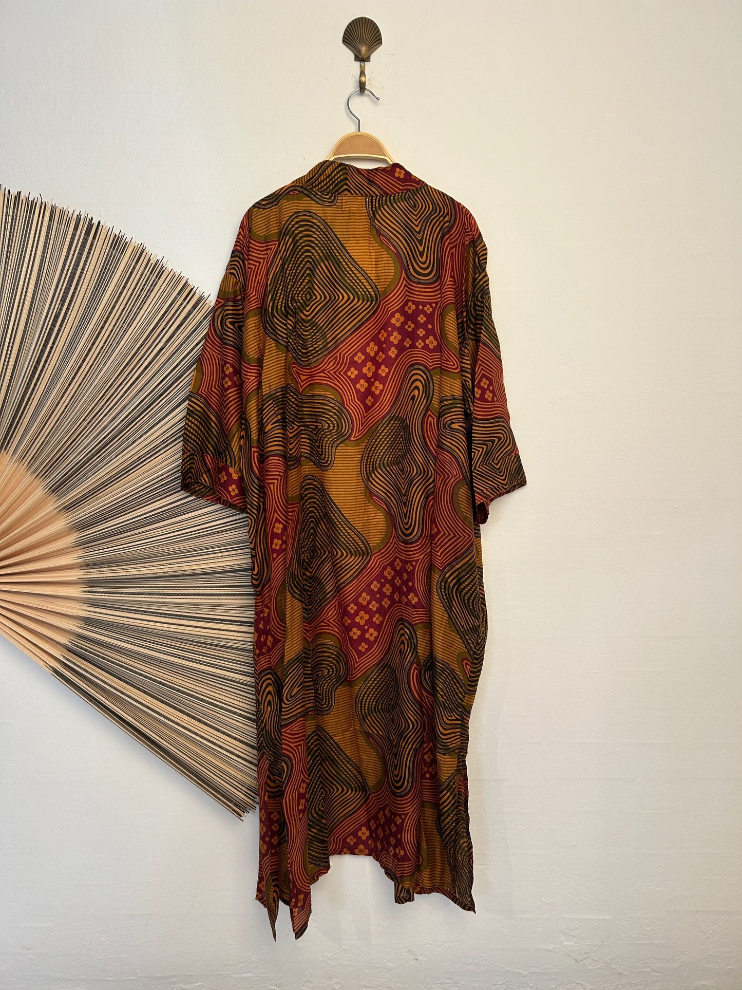 73 Kimono silk long – bagside