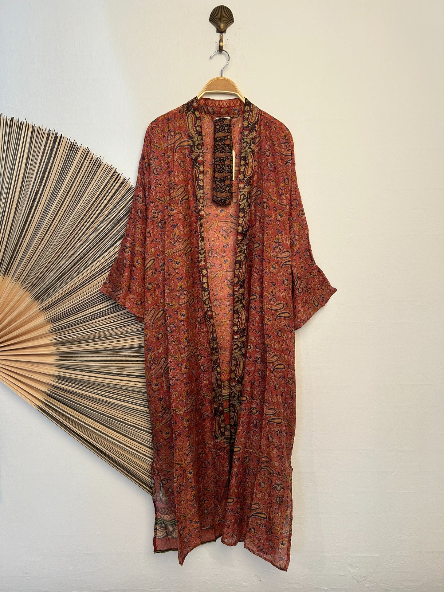 76 Kimono silk long – forside