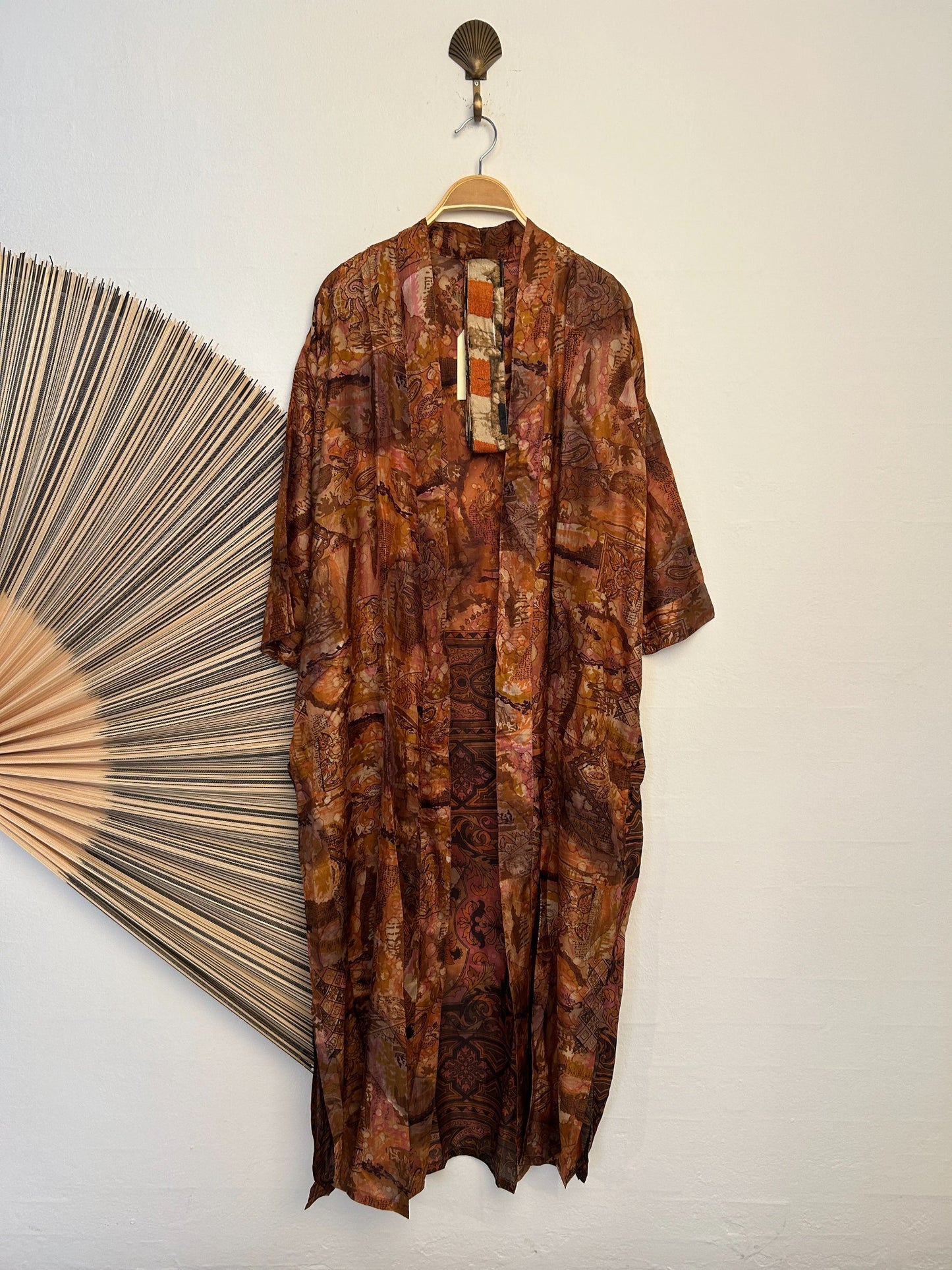 81 Kimono silk long – forside