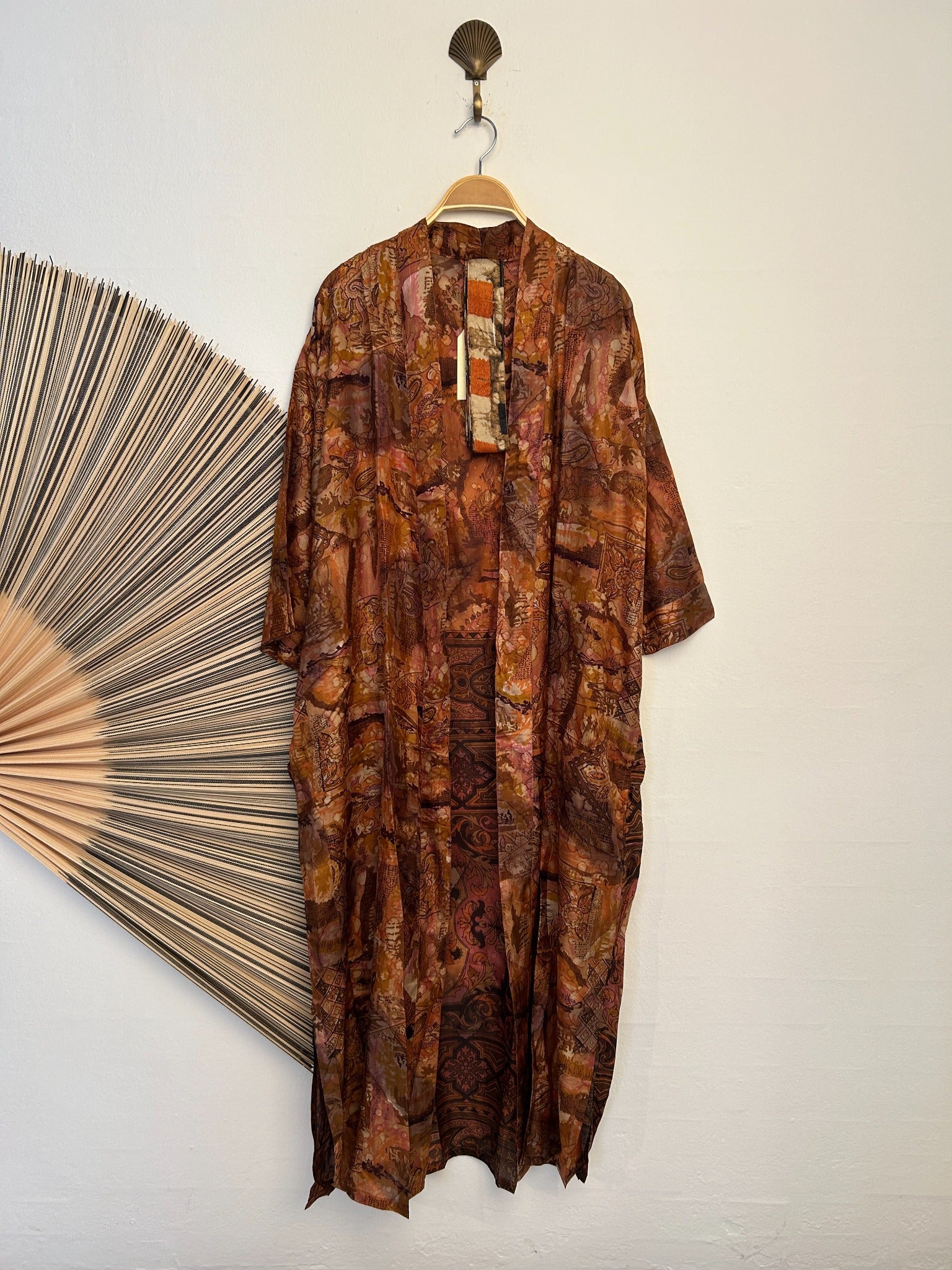81 Kimono silk long – forside