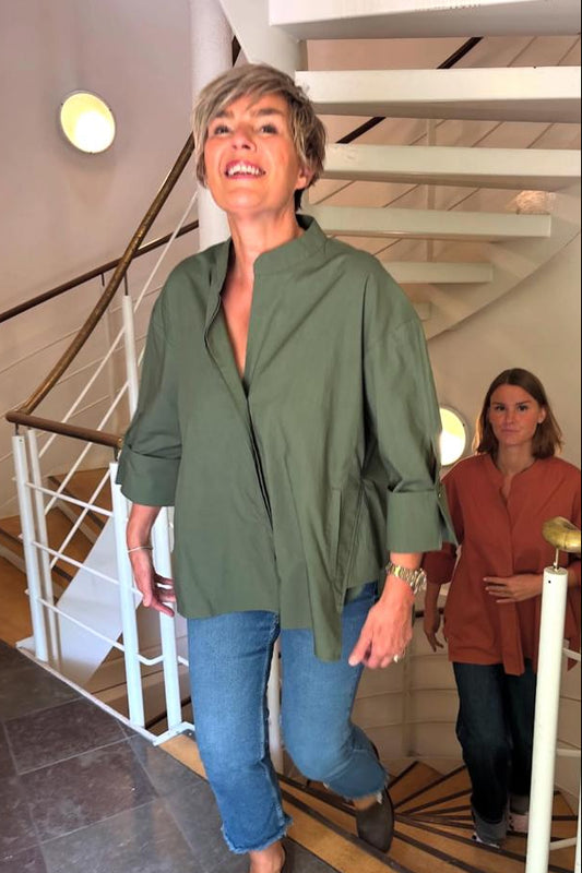 Luna Shirt Shoot For The Stars - Olive Green